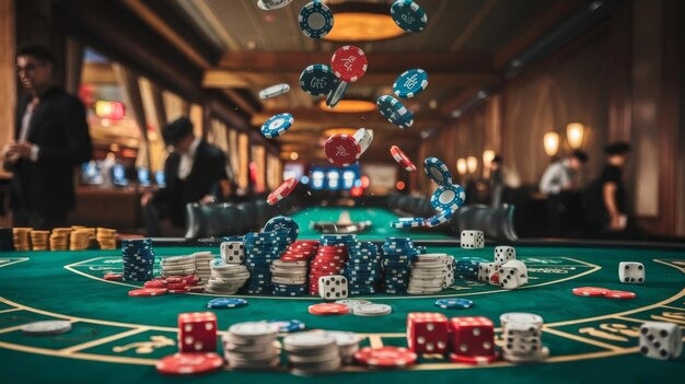 Mobile-first interface showing sports and casino sections